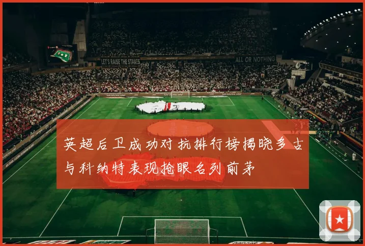 英超后卫成功对抗排行榜揭晓多古与科纳特表现抢眼名列前茅